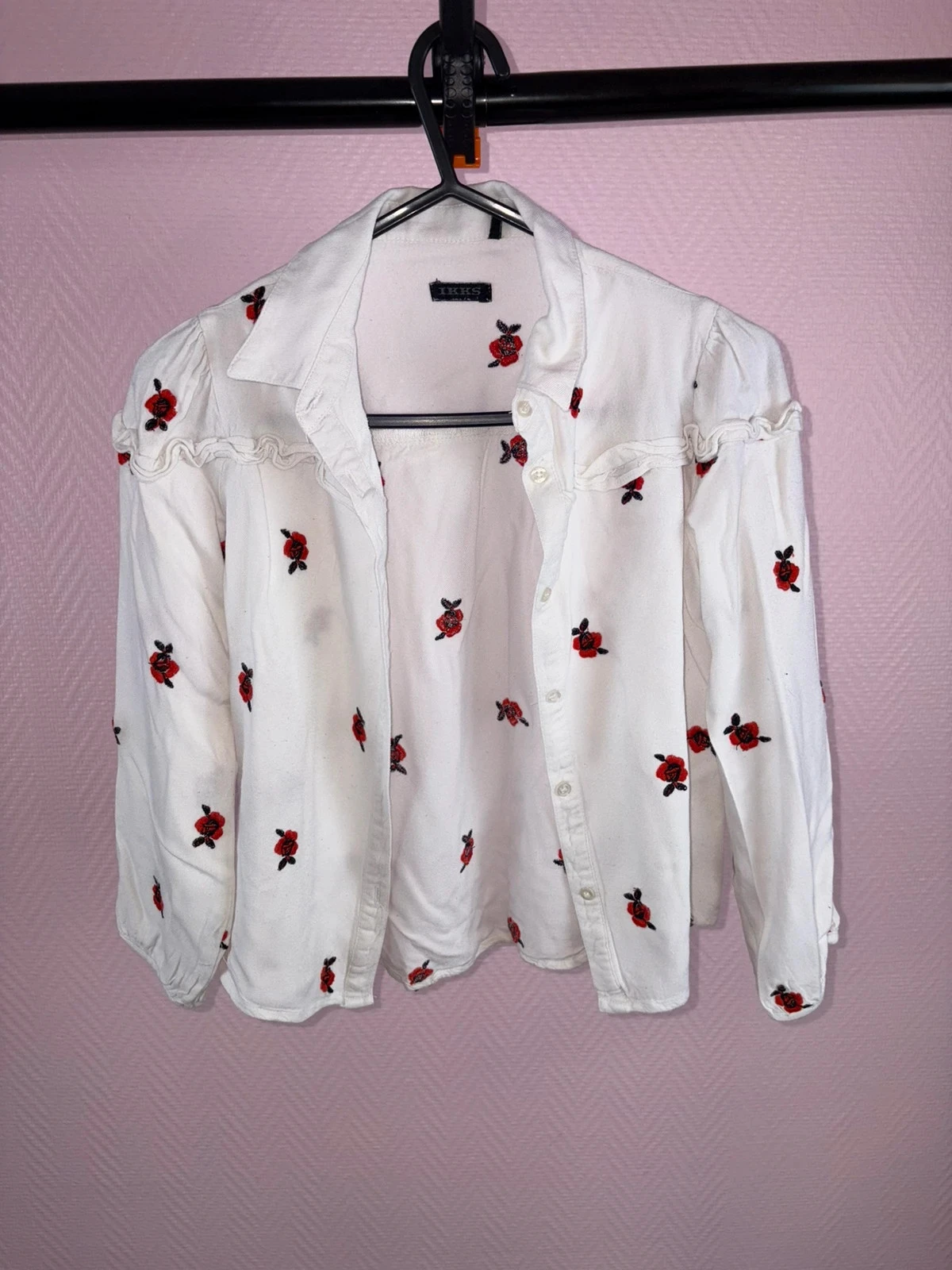 Chemise fille IKKS, huit ans – photo 2